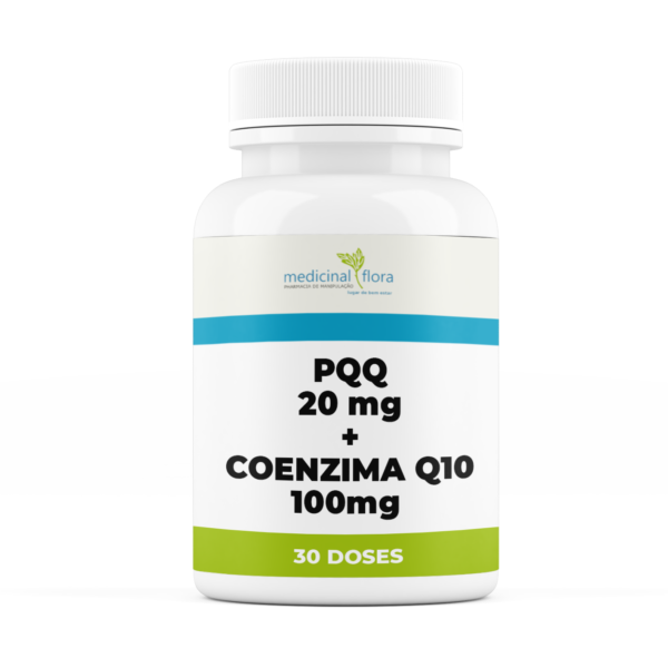 Pqq 20 mg + Coenzima Q10 (100mg)