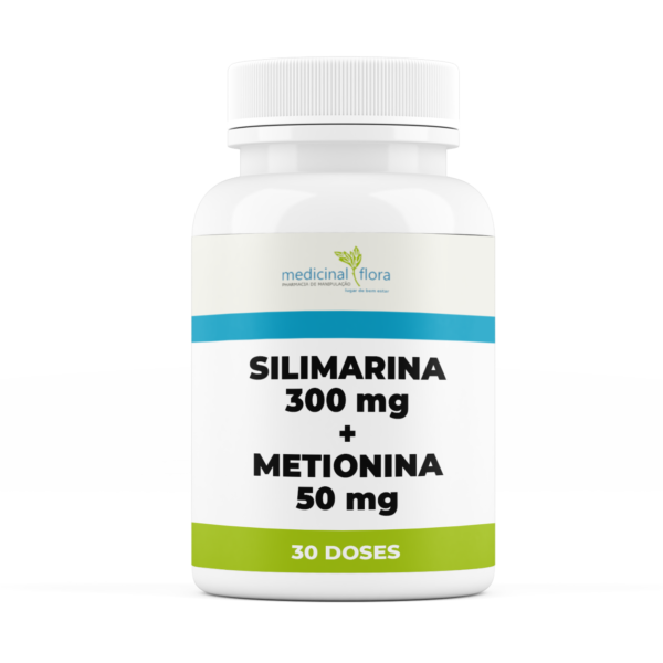 Silimarina 300 mg + Metionina 50 mg
