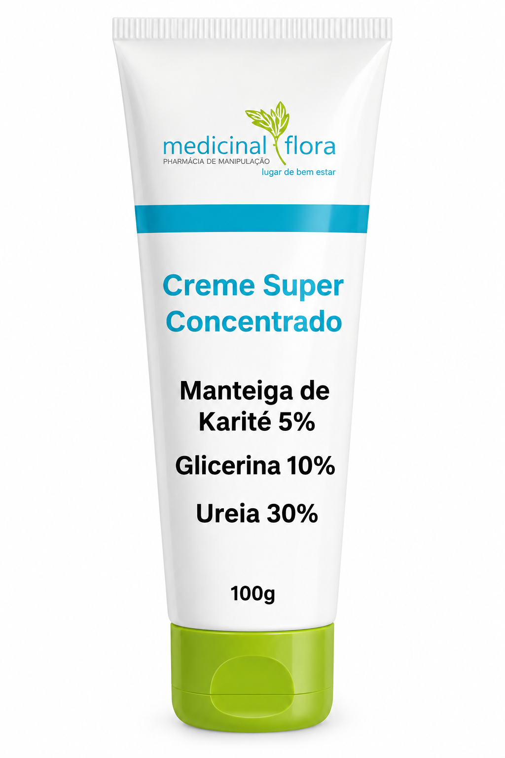 Creme Hidradante Ureia 30% Manteiga Karité 5% Glicerina 10% 100g